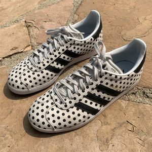 Polka Dot Adidas Gazelle Shoes